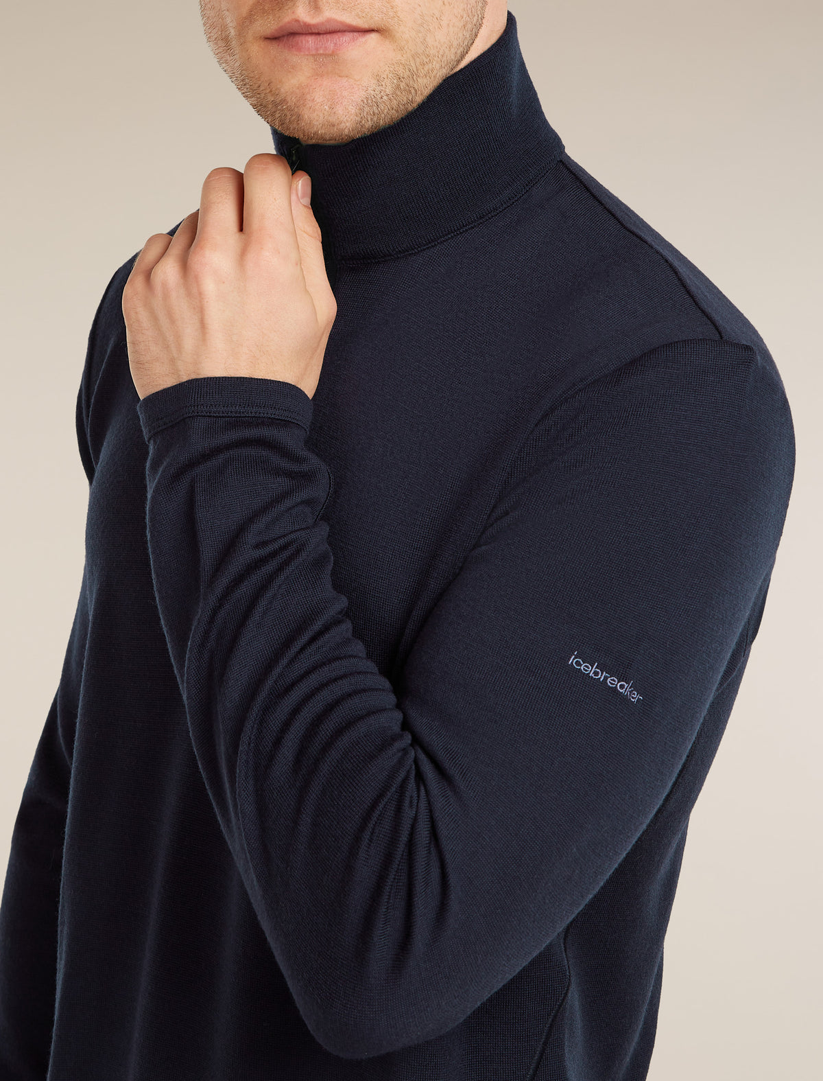 Men's Merino 300 Original Long Sleeve Half Zip Top Midnight Navy - 5