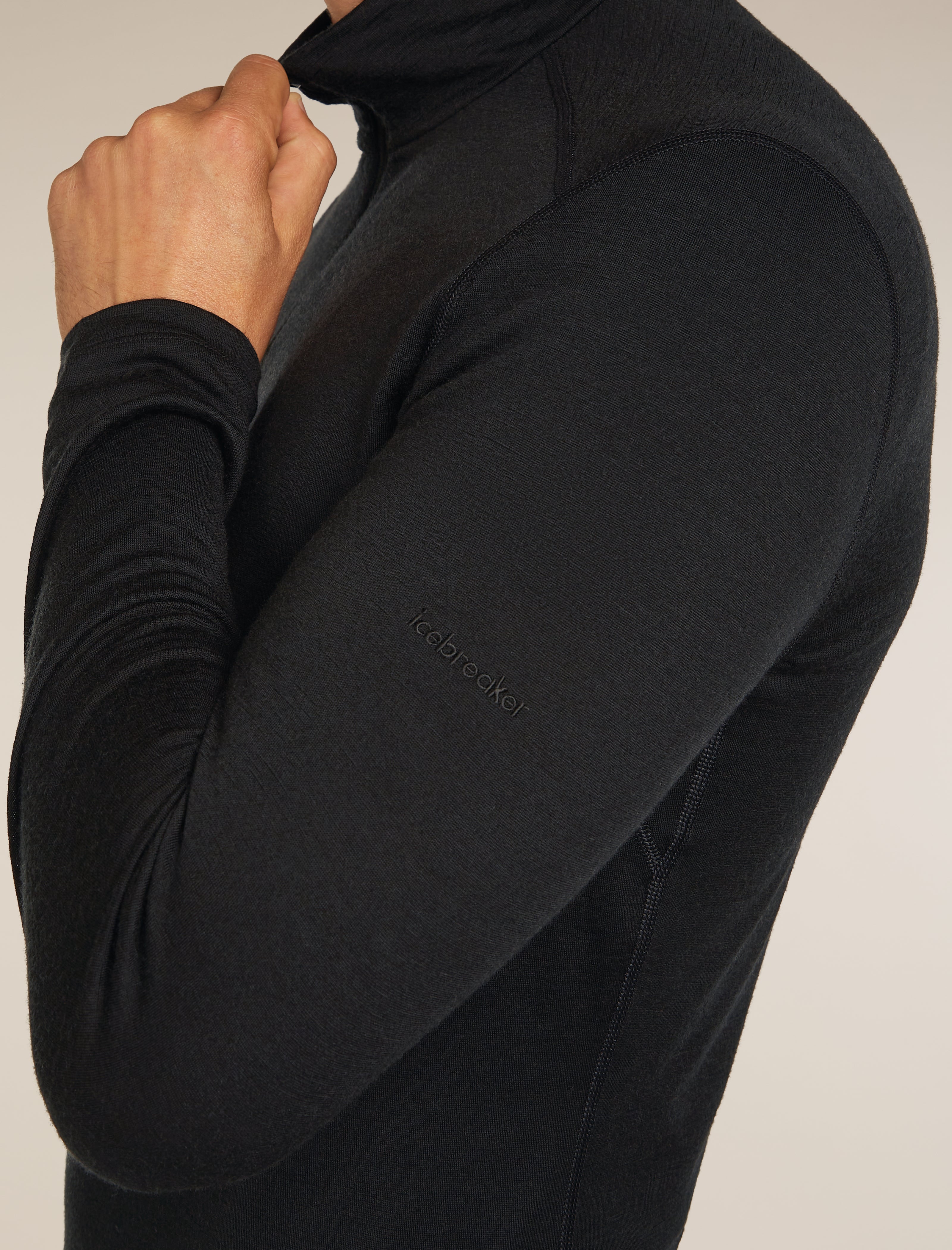 Men's Merino 200 Oasis Long Sleeve Half Zip Thermal Top| icebreaker