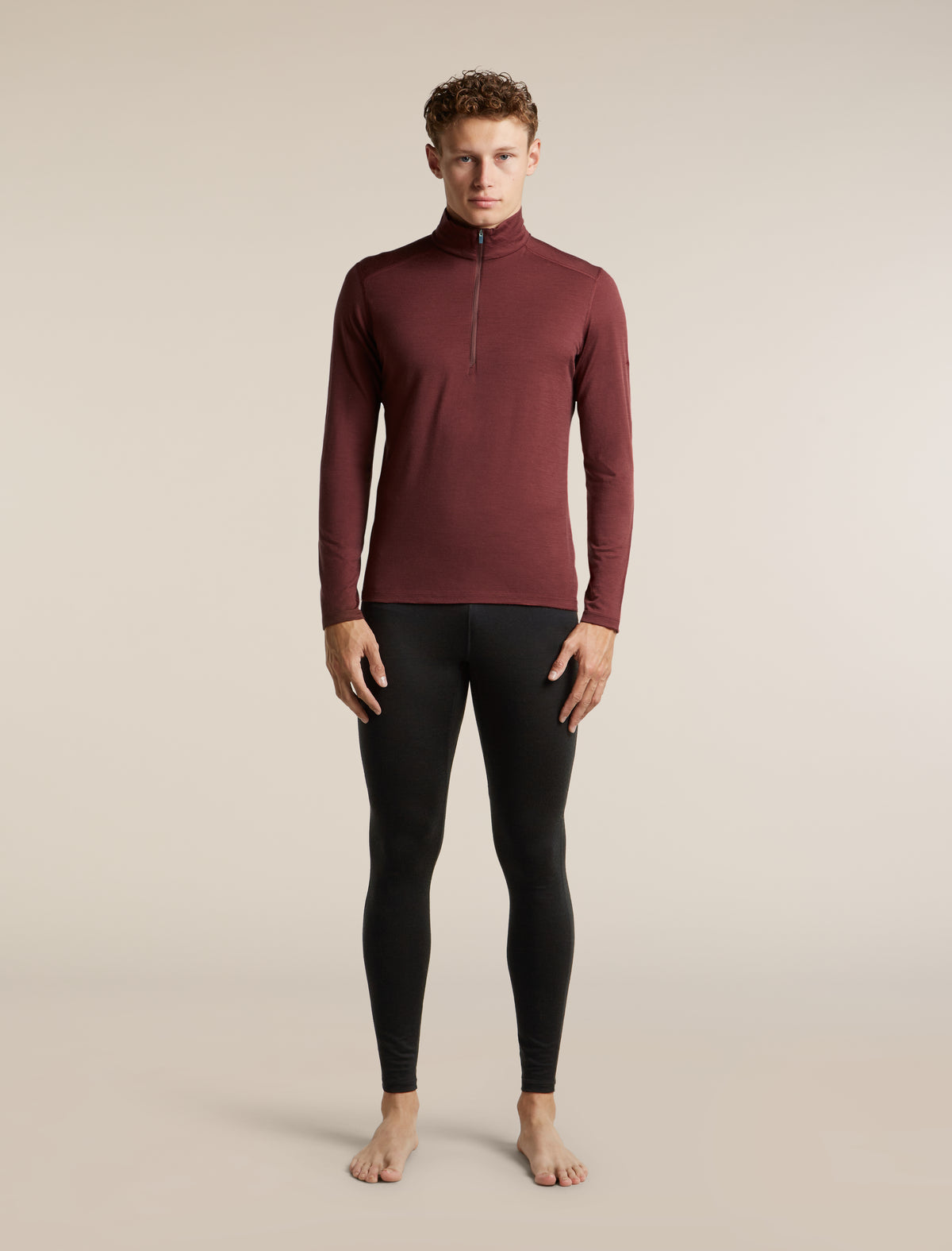 Chandail à demi-glissière 200 Oasispour hommes  - 3