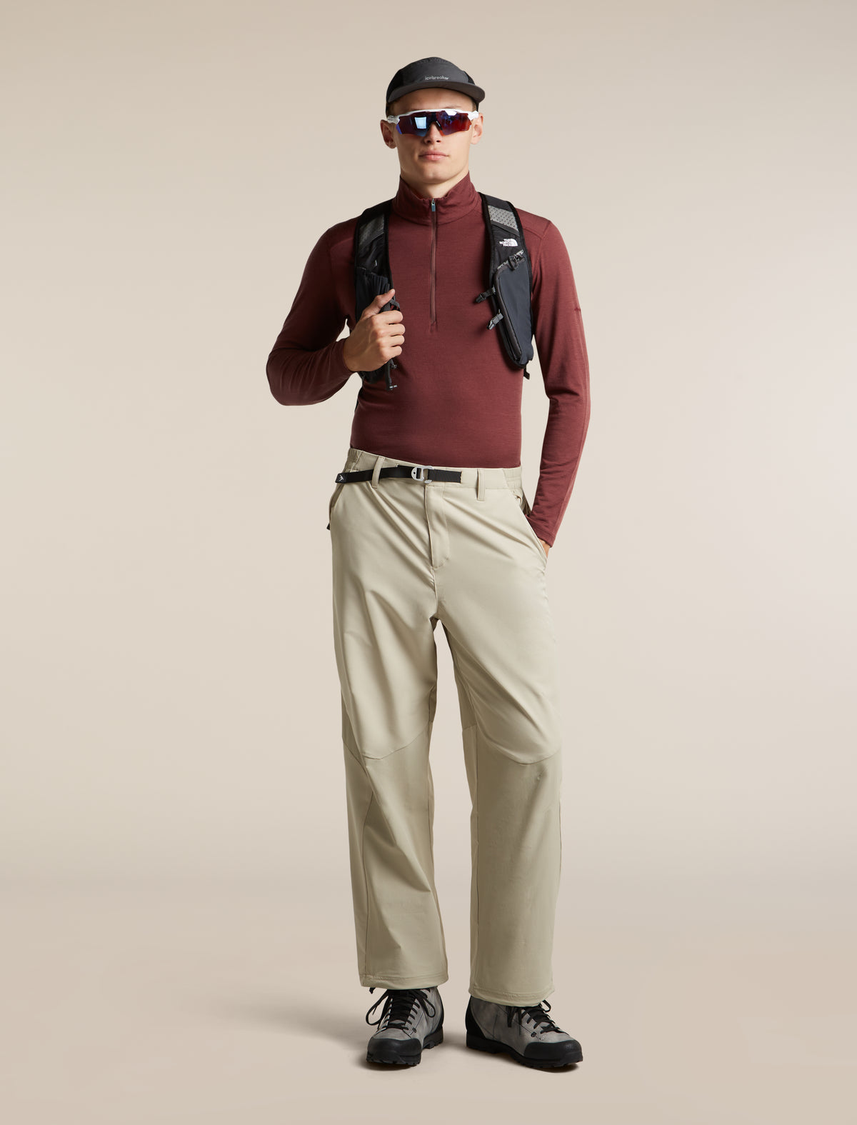 Chandail à demi-glissière 200 Oasispour hommes  - 4