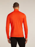 Men's Merino 200 Oasis Long Sleeve Half Zip Thermal Top Fervid - 2
