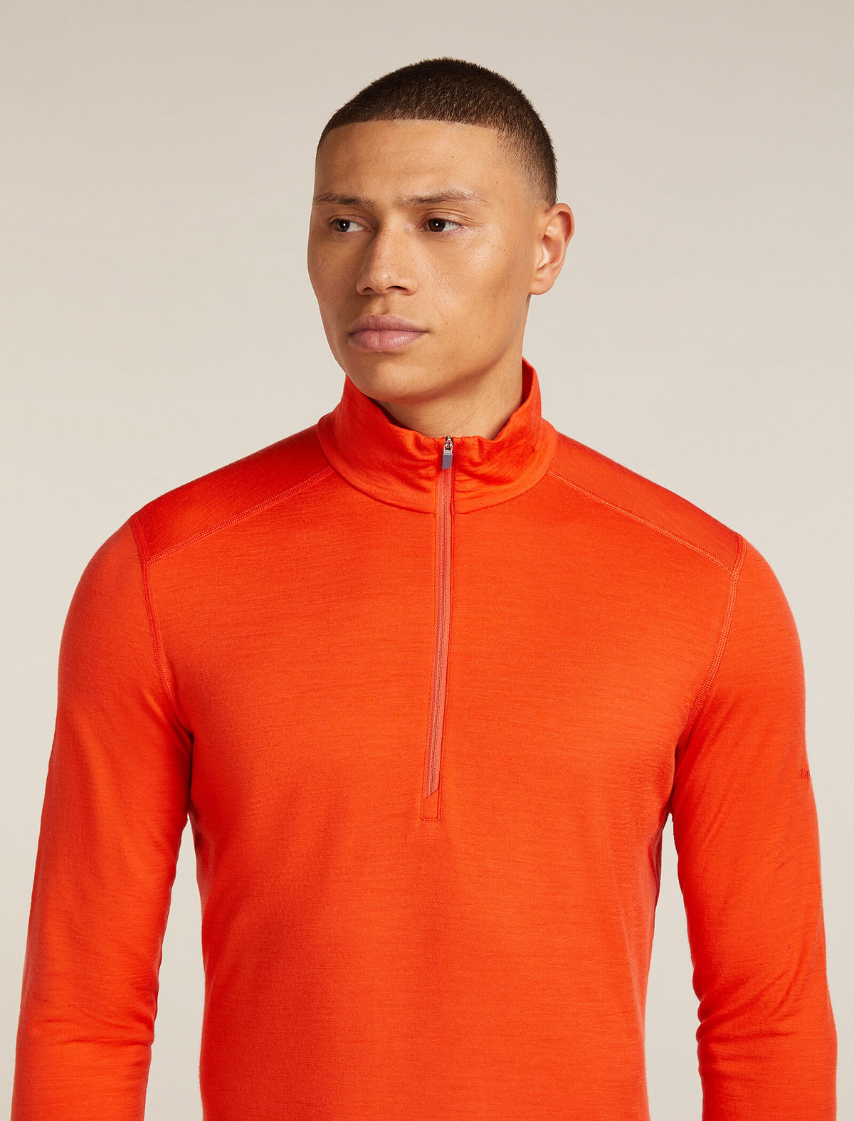 Men's Merino 200 Oasis Long Sleeve Half Zip Thermal Top Fervid - 5
