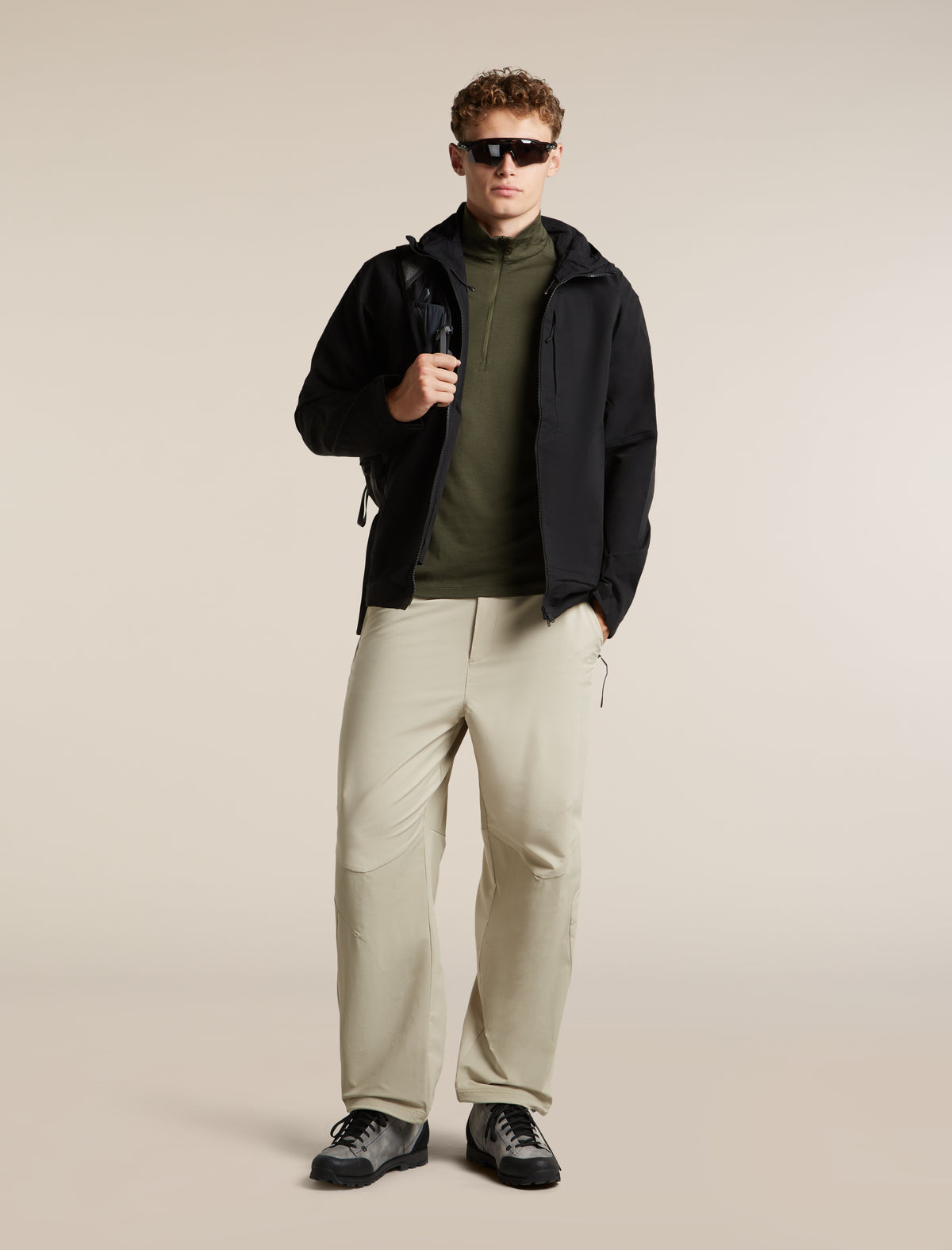 Chandail à demi-glissière 200 Oasispour hommes  - 4