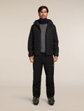 Men's Merino 260 Tech Long Sleeve Half Zip Thermal Top Gritstone Heather - 4