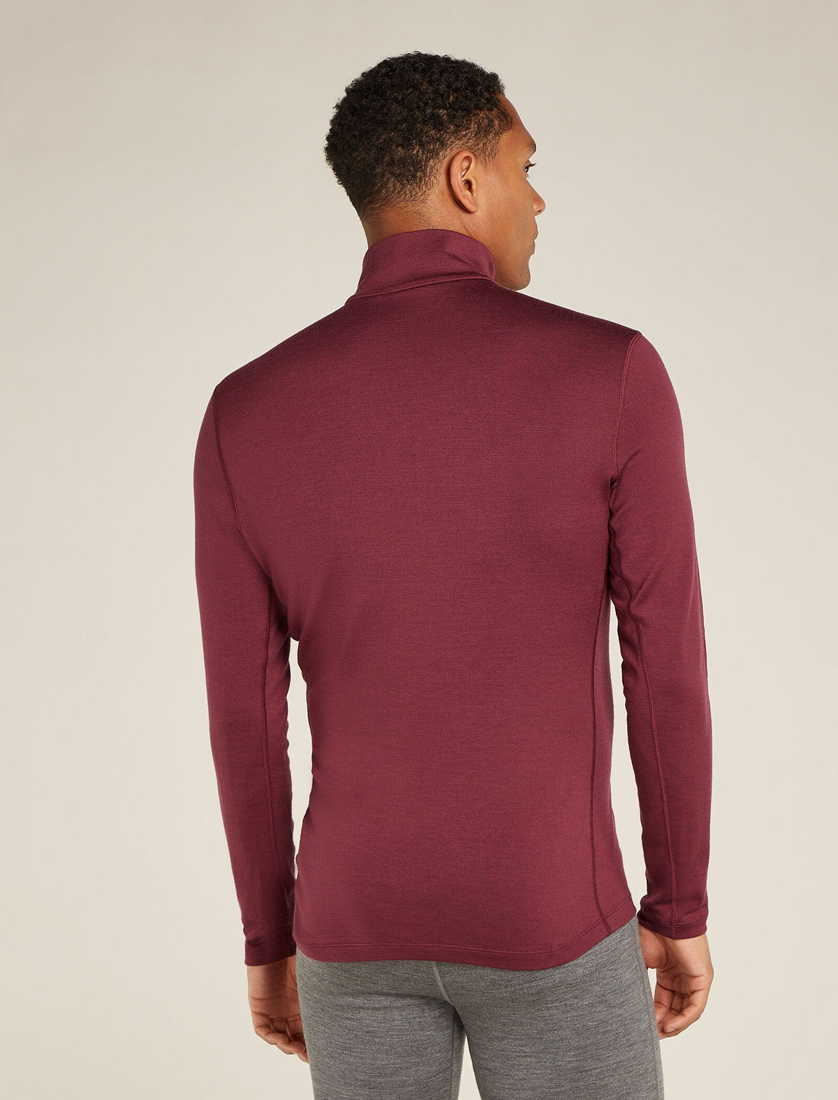 Men's Merino 260 Tech Long Sleeve Half Zip Thermal Top Port - 2