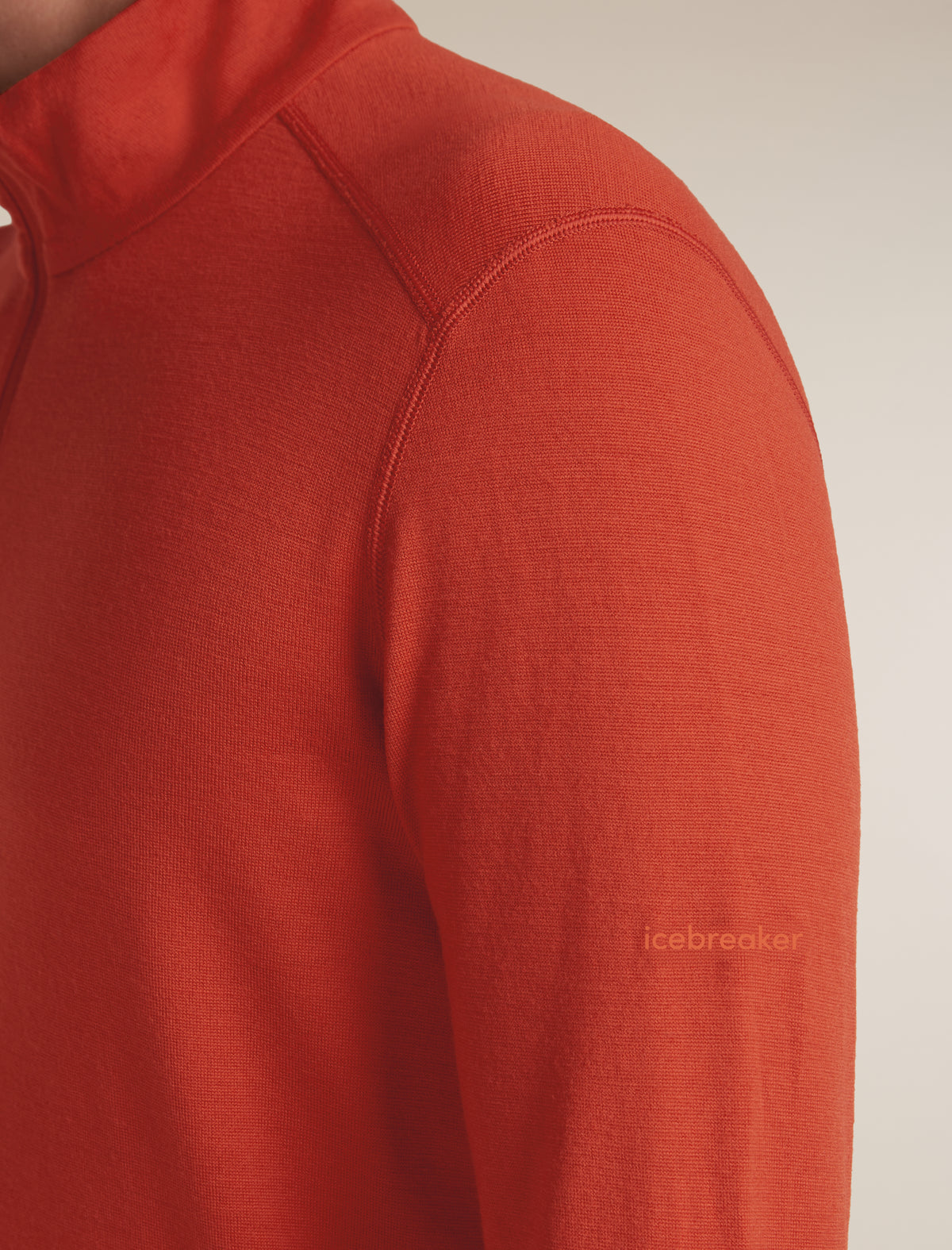 icebreaker Men's Merino 260 Oasis Long Sleeve Thermal Half Zip Agate Men - 7