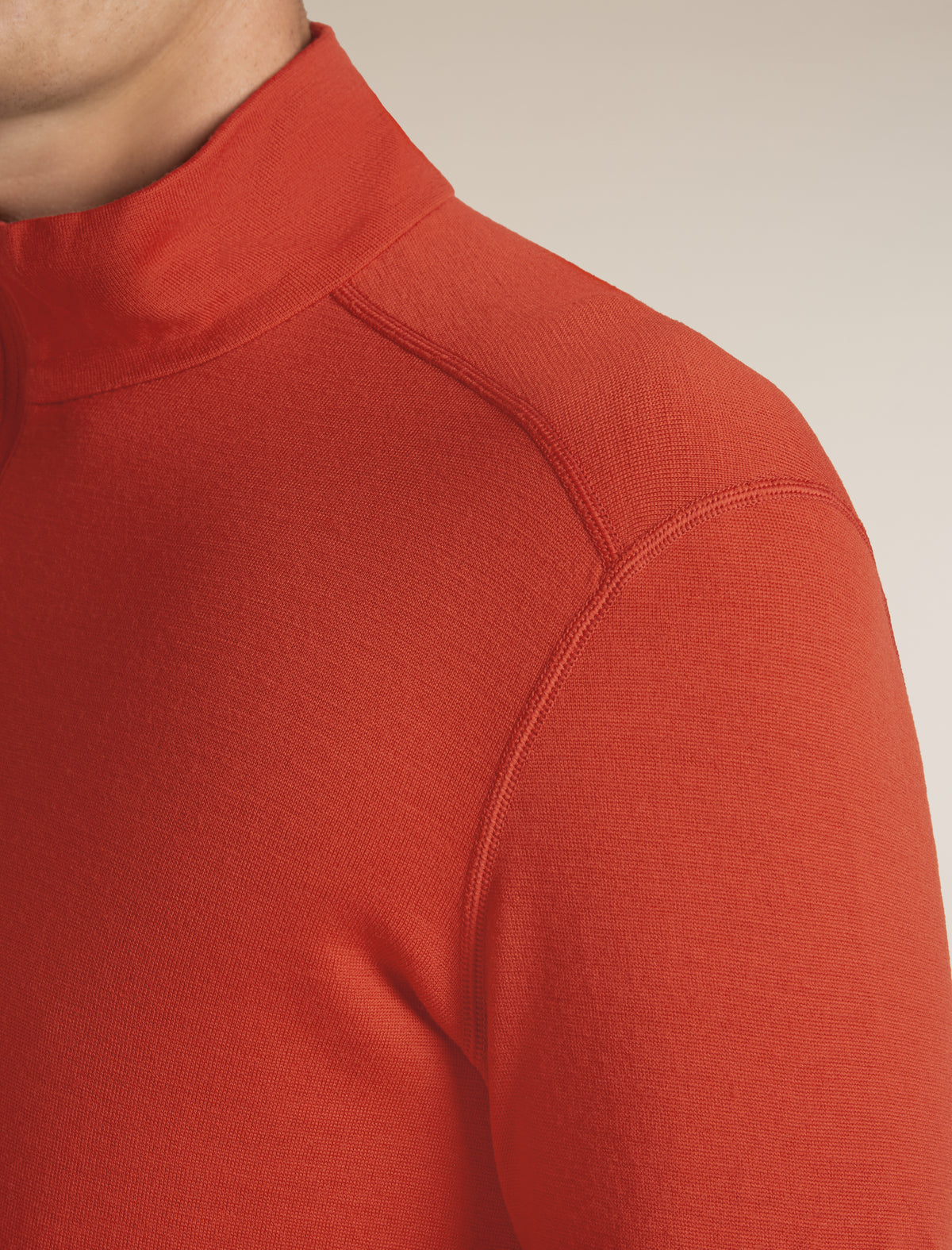icebreaker Men's Merino 260 Oasis Long Sleeve Thermal Half Zip Agate Men - 9