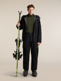 Men's Merino 260 Oasis Long Sleeve Thermal Half Zip Dark Loden - 4