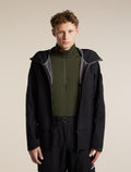 Men's Merino 260 Oasis Long Sleeve Thermal Half Zip Dark Loden - 5