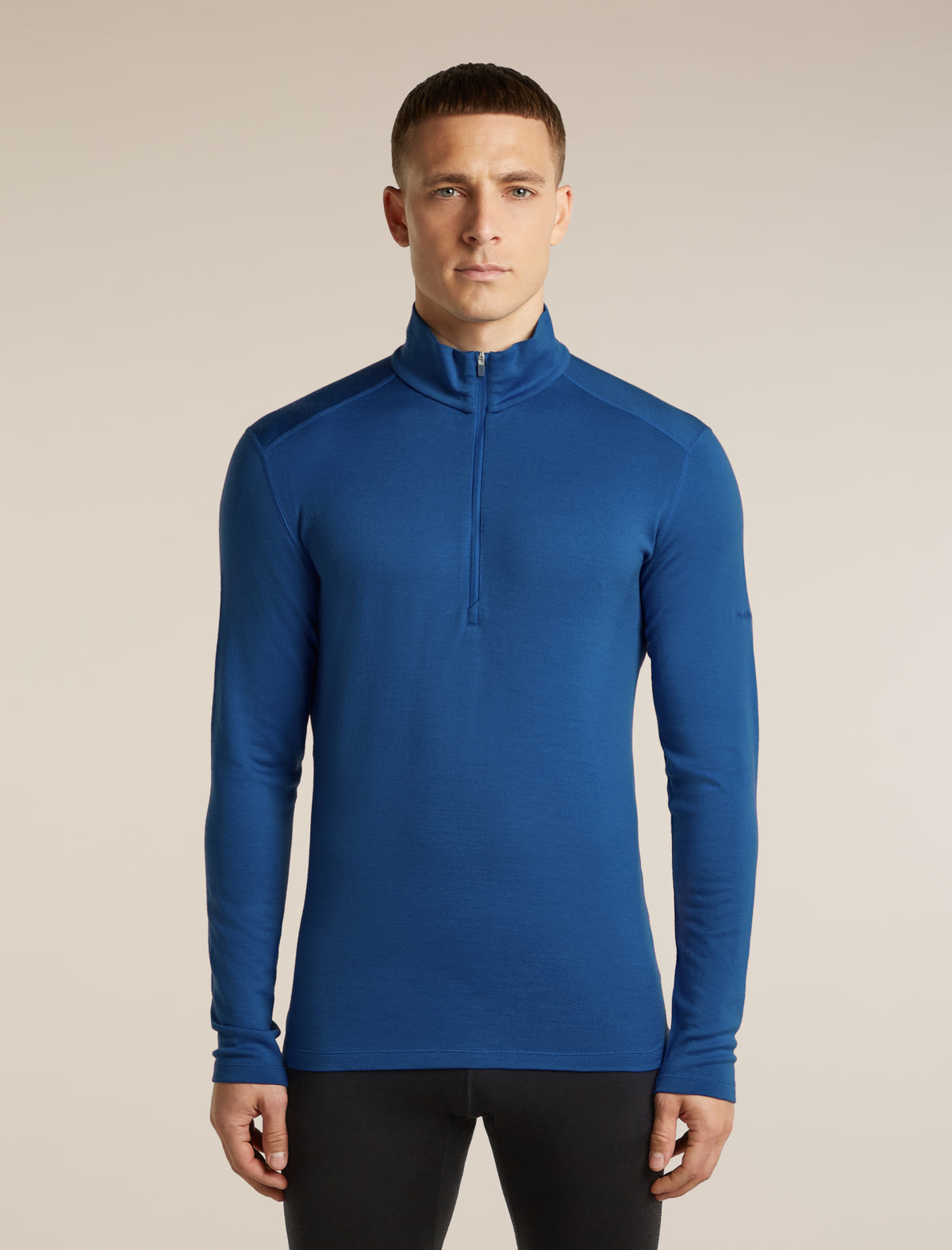 Men's Merino 260 Oasis Long Sleeve Thermal Half Zip Lazurite - 1