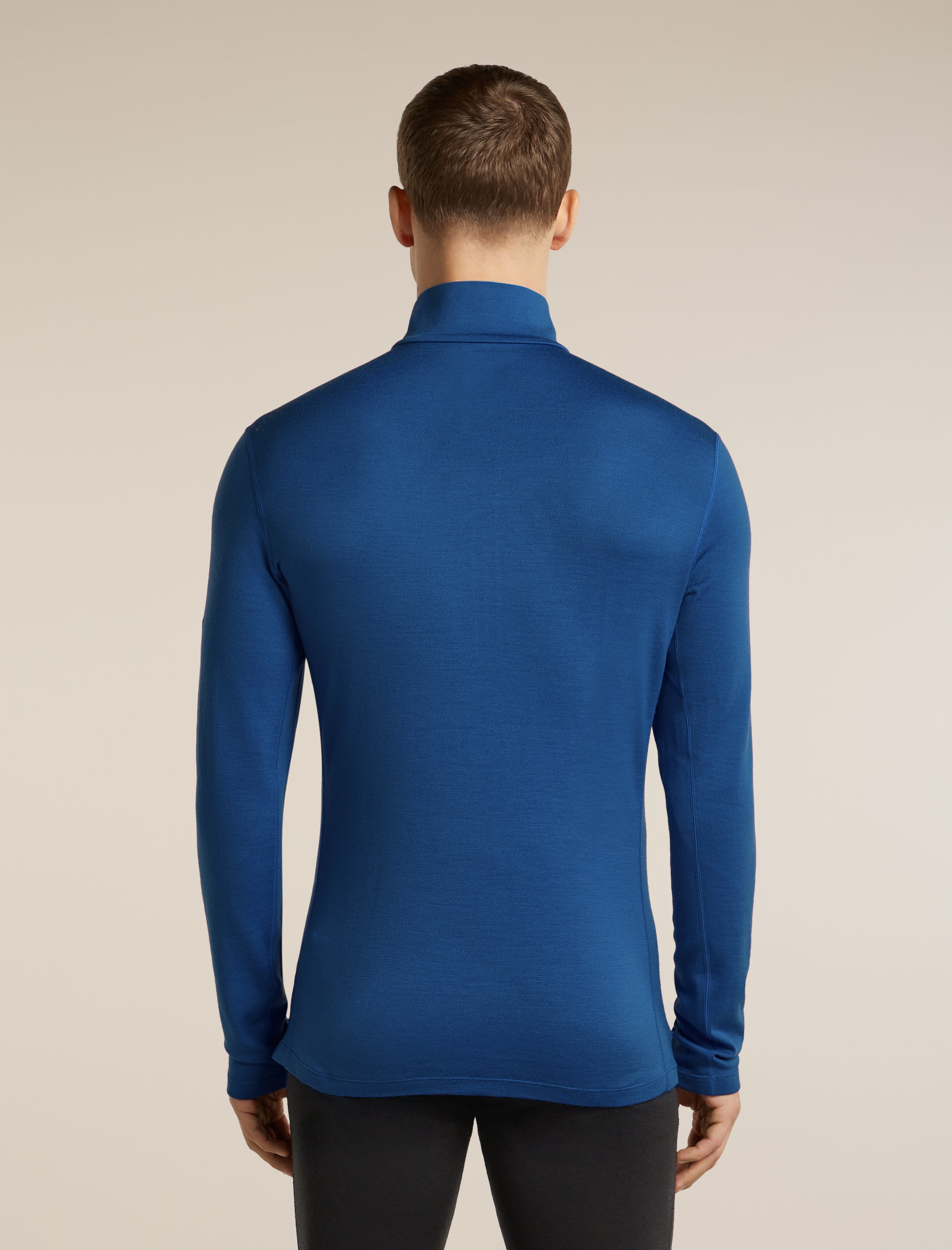 Men's Merino 260 Oasis Long Sleeve Half Zip | icebreaker Lazurite