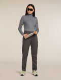 Women's Merino 200 Oasis Long Sleeve Half Zip Thermal Top Gritstone Heather - 4