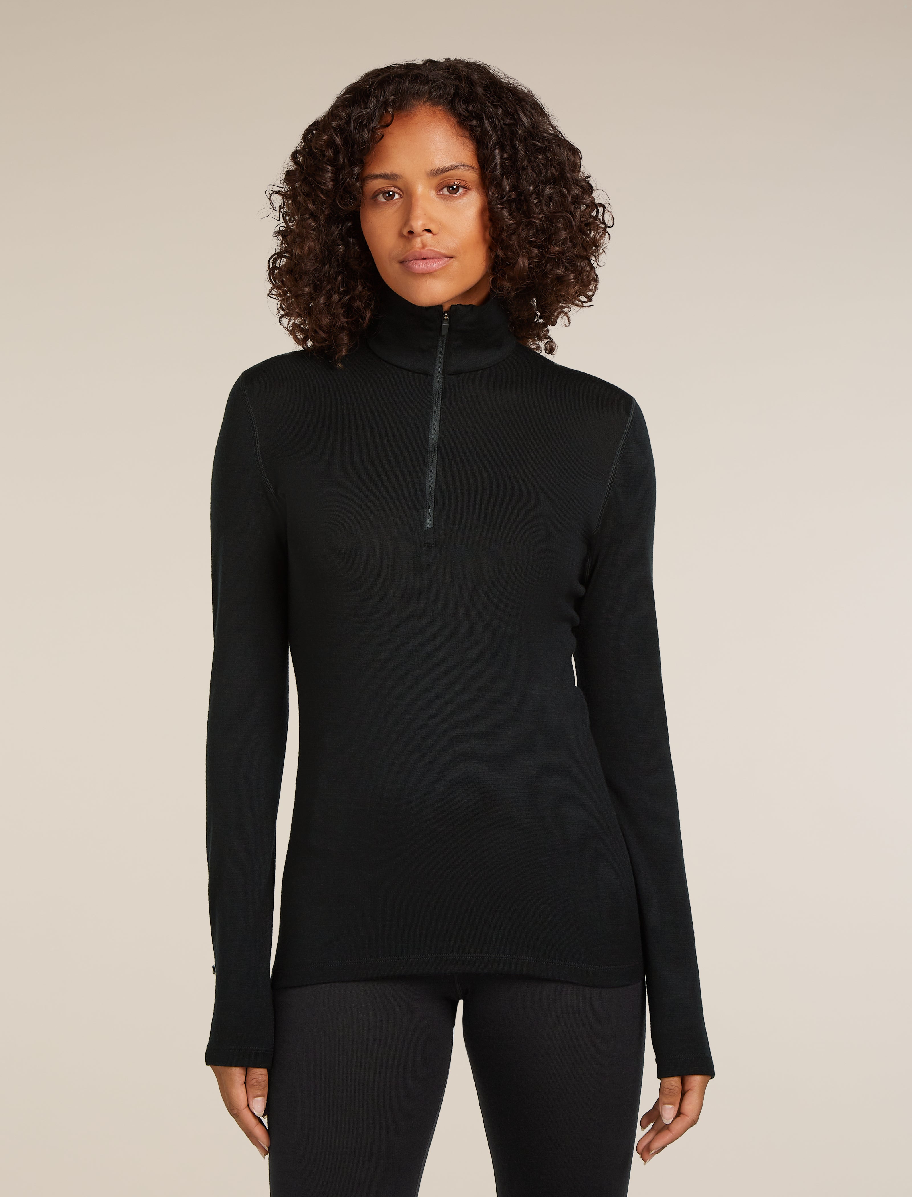 Women's Merino 260 Tech Long Sleeve Half Zip Thermal Top| icebreaker Women's Merino 260 Tech Long Sleeve Half Zip Thermal Top| icebreaker