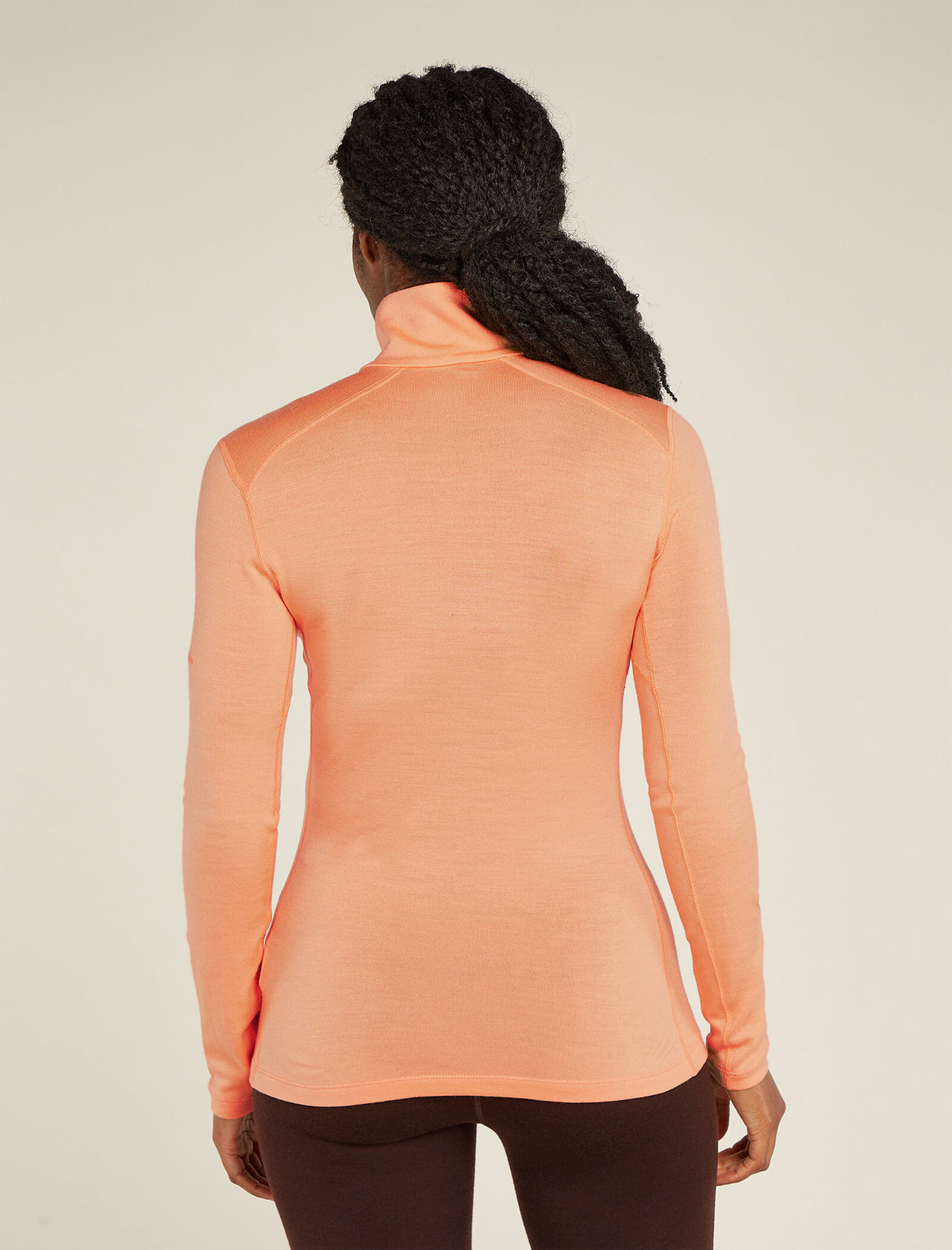 Women's Merino 260 Tech Long Sleeve Half Zip Thermal Top Feldspar - 2