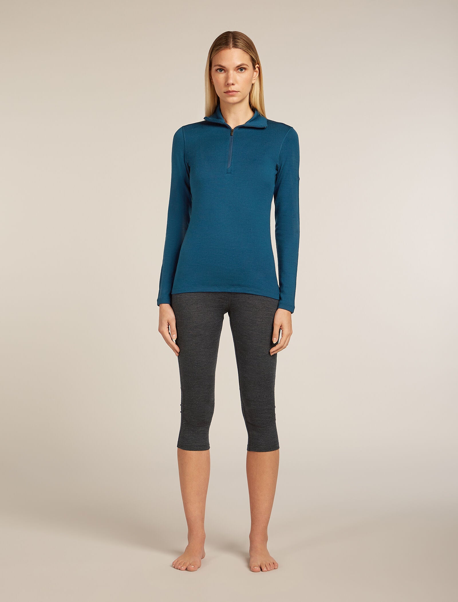 Women's Merino 260 Tech Long Sleeve Half Zip Thermal Top| icebreaker