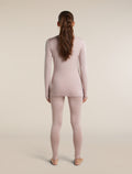 Women's Merino 260 Oasis Long Sleeve Half Zip Pink quartz - 6