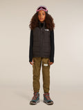 Kids’ Merino 260 Tech Long Sleeve Half Zip Thermal Top Black - 3