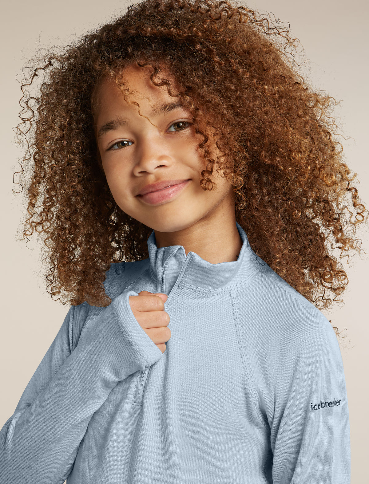 Chandail à demi-glissière 260 Oasis en mérinos pour enfants  - 10