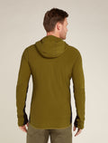 Men's Descender Long Sleeve Zip Hoodie Algae - 2