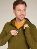 Men's Descender Long Sleeve Zip Hoodie Algae - 8