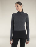 Women's 260 ZoneKnit™ Long Sleeve Half Zip Thermal Top Jet Heather/Black - 1
