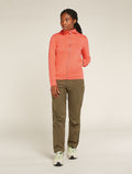 Women's Central Classic Long Sleeve Zip Hoodie Tang - 3