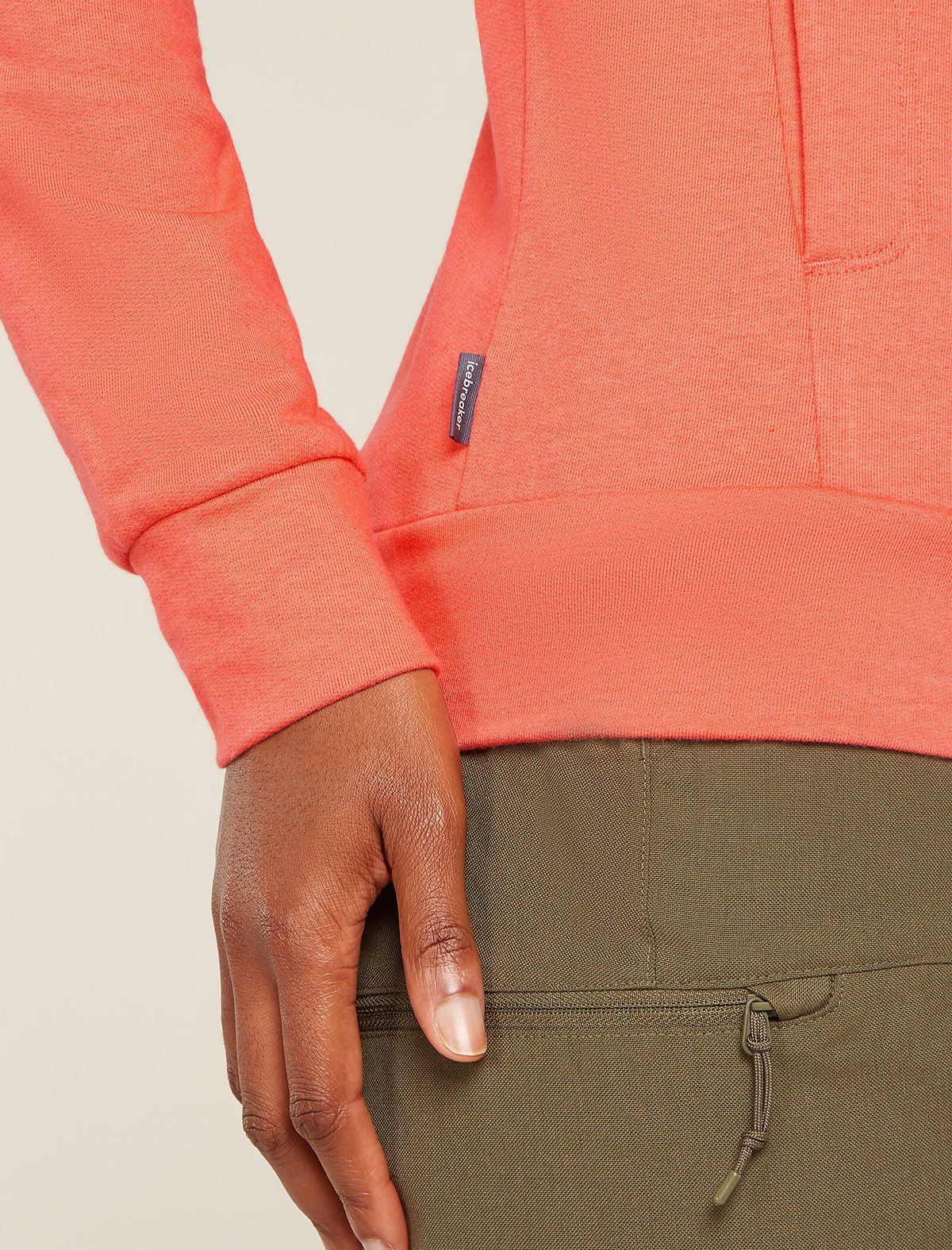 Women's Central Classic Long Sleeve Zip Hoodie Tang - 5