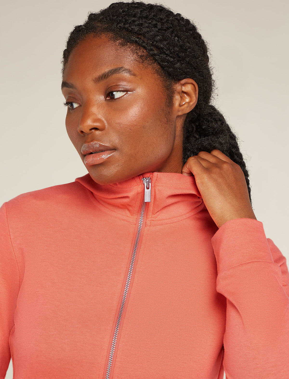 Women's Central Classic Long Sleeve Zip Hoodie Tang - 6