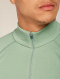 Men's 300 MerinoFine™ Polar Long Sleeve Half Zip Thermal Top Seaglass - 5