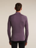 Men's 300 MerinoFine™ Polar Long Sleeve Half Zip Grey Plum - 2