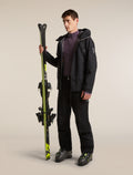 Men's 300 MerinoFine™ Polar Long Sleeve Half Zip Grey Plum - 4