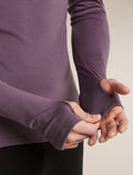 Men's 300 MerinoFine™ Polar Long Sleeve Half Zip Grey Plum - 7