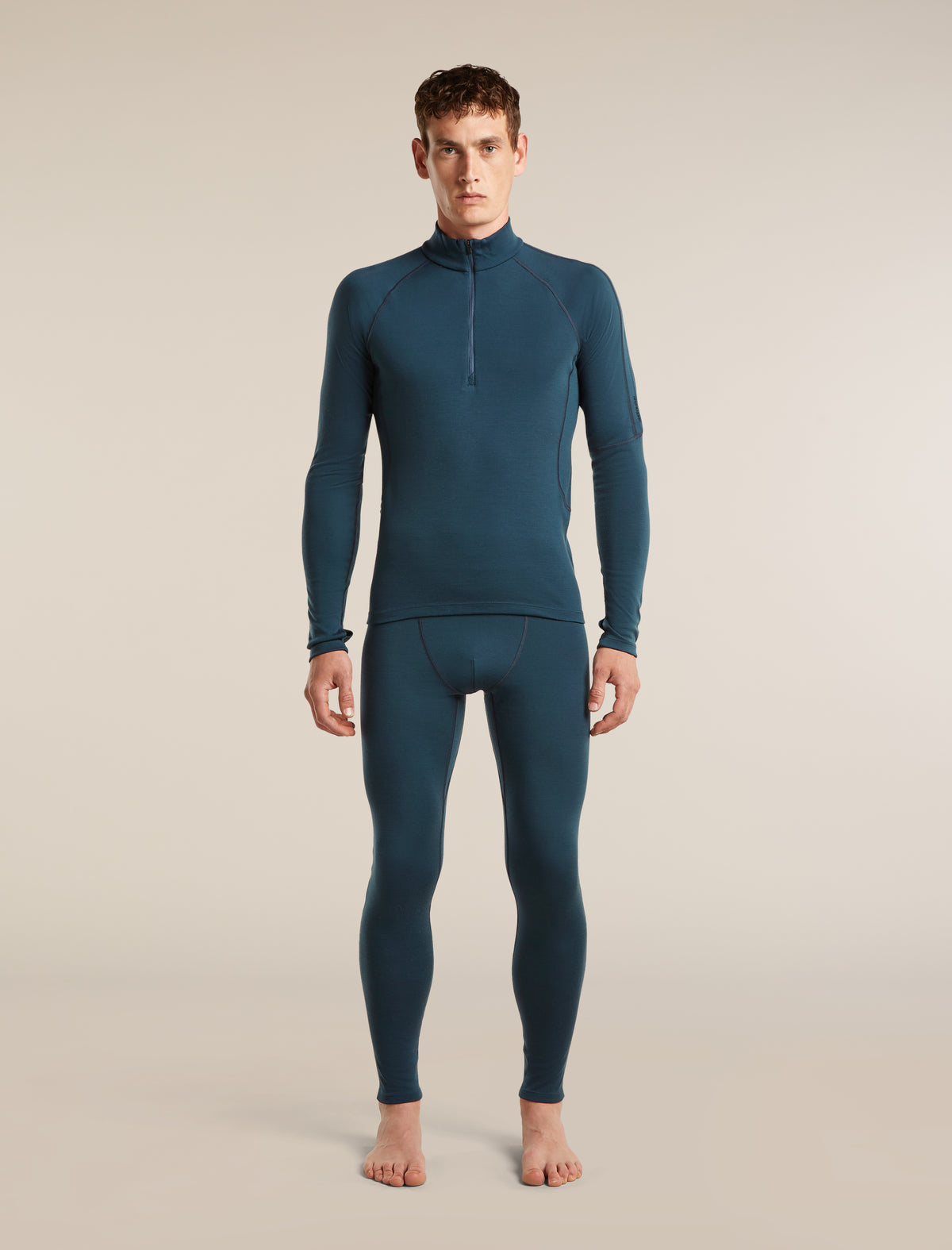 Men's 300 MerinoFine™ Polar Long Sleeve Half Zip Abyss - 3