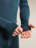 Men's 300 MerinoFine™ Polar Long Sleeve Half Zip Abyss - 7