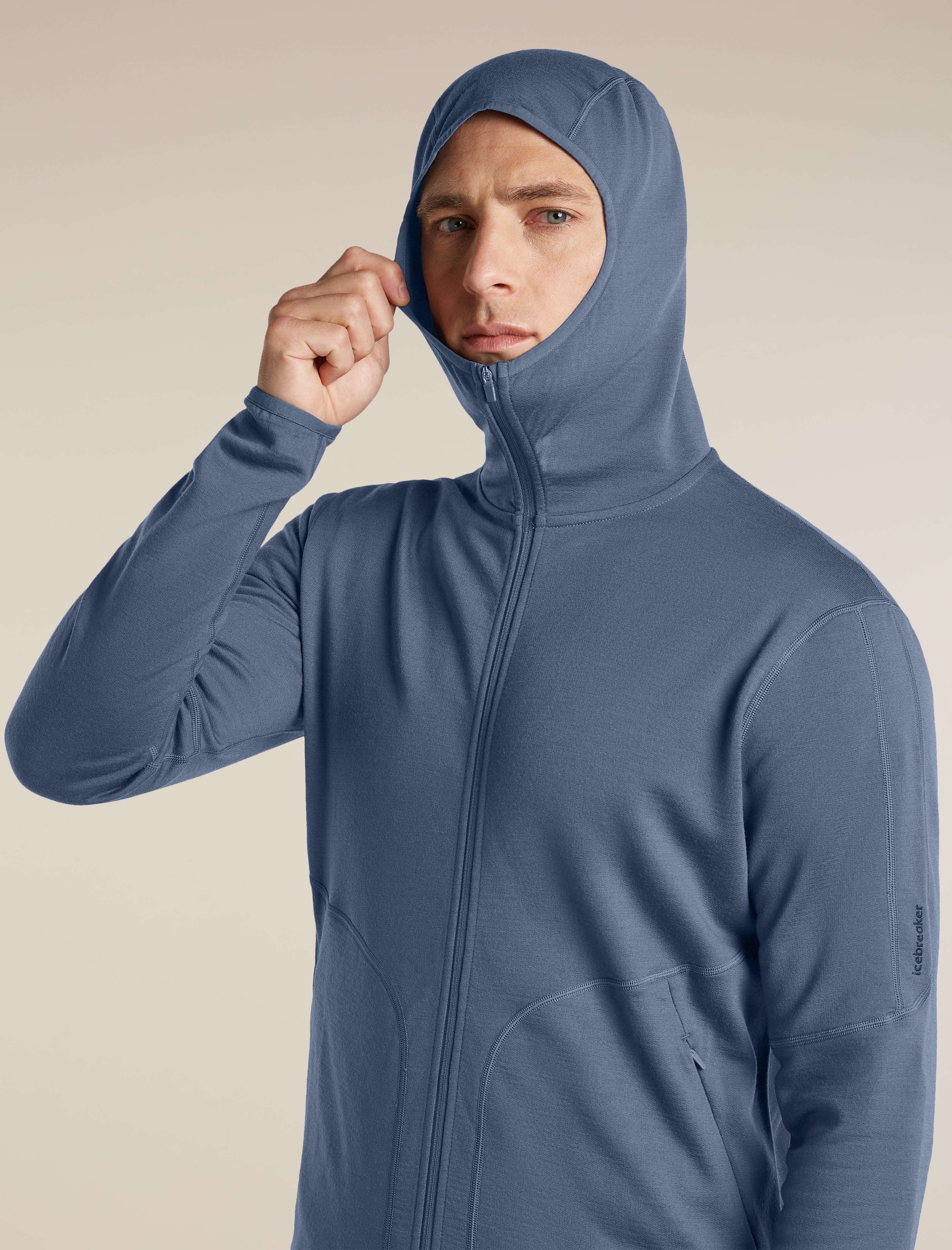Men's Merino 560 RealFleece™ Elemental Long Sleeve Zip Hoodie