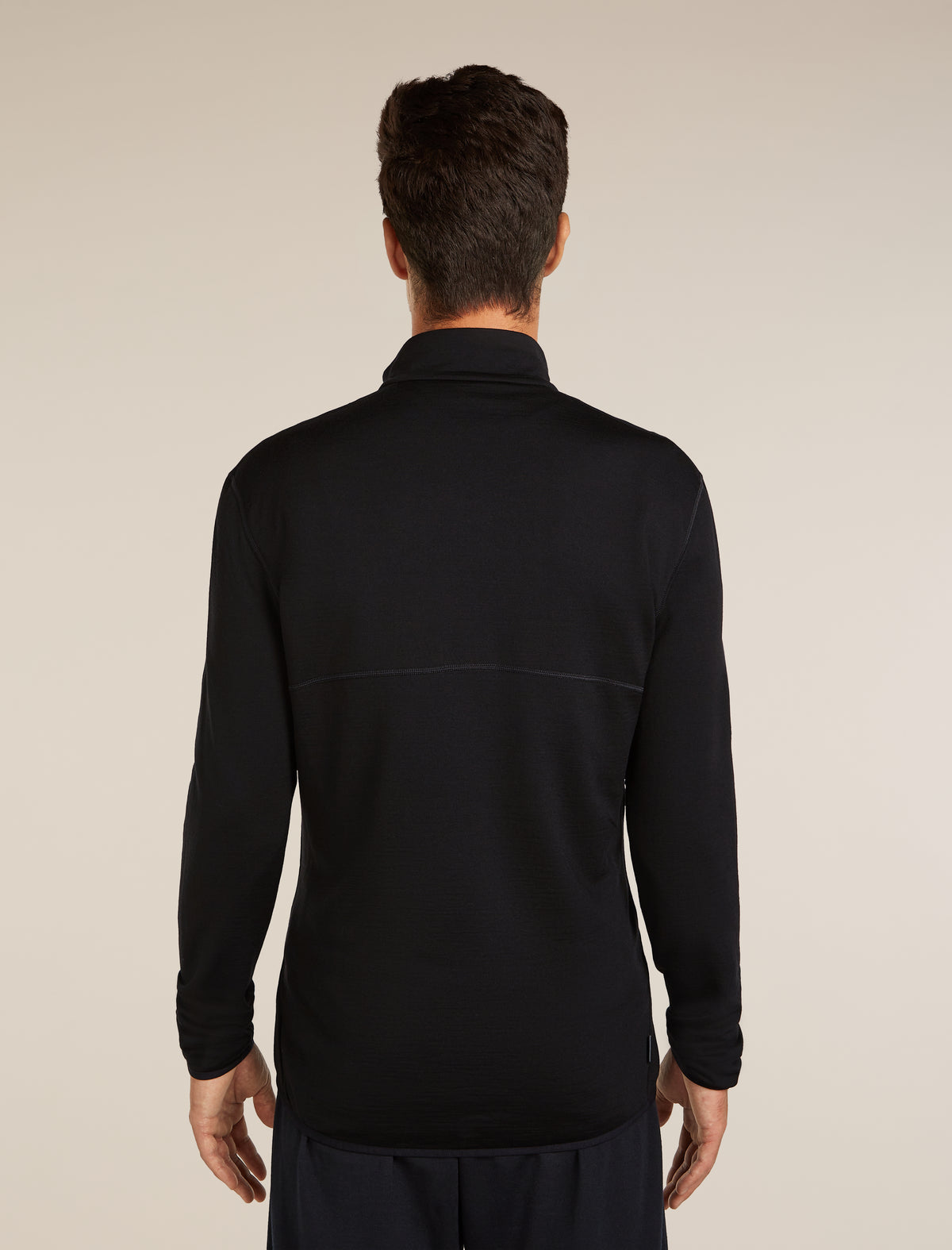 Men's Merino 560 Realfleece™ Elemental Long Sleeve Zip Jacket Black - 2