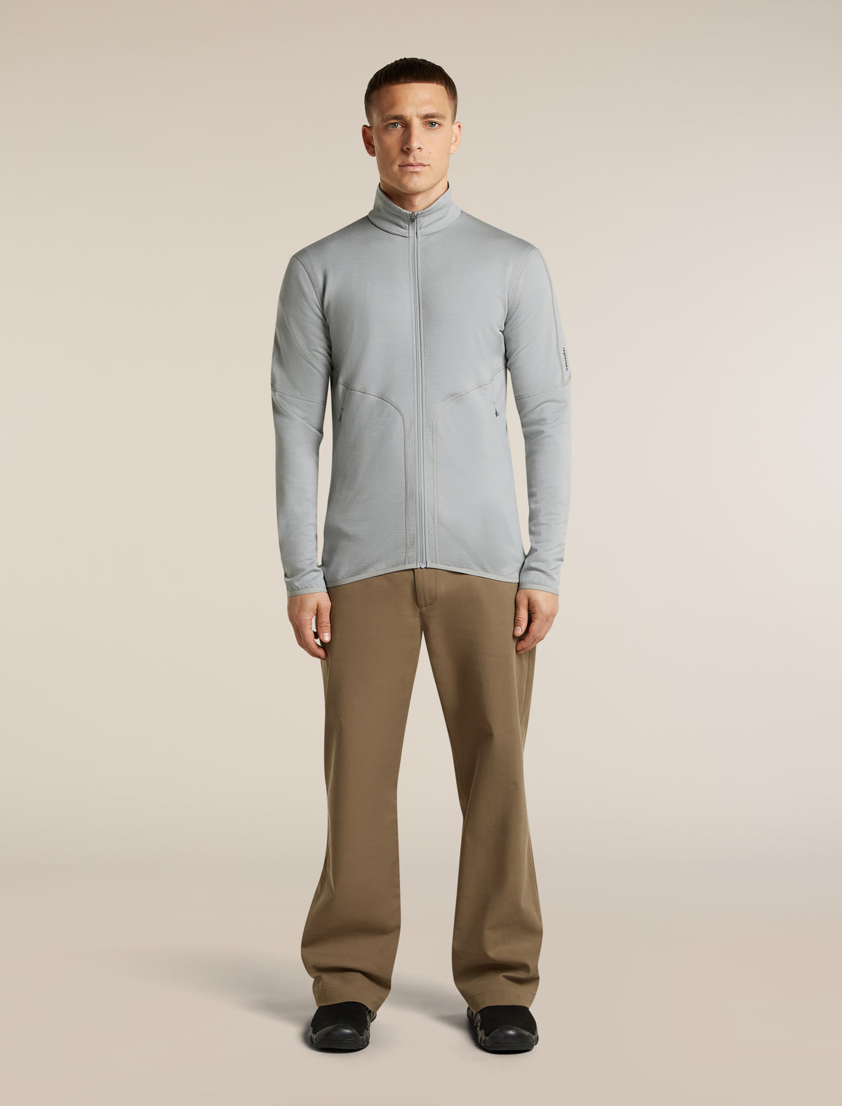 Haut à capuchon à glissière 560 RealFleece™ Elemental en mérinos pour hommes  - 3