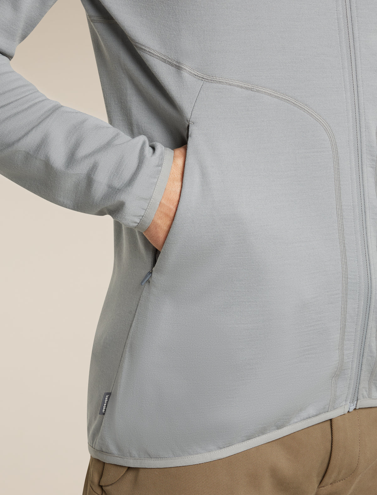 Haut à capuchon à glissière 560 RealFleece™ Elemental en mérinos pour hommes  - 7