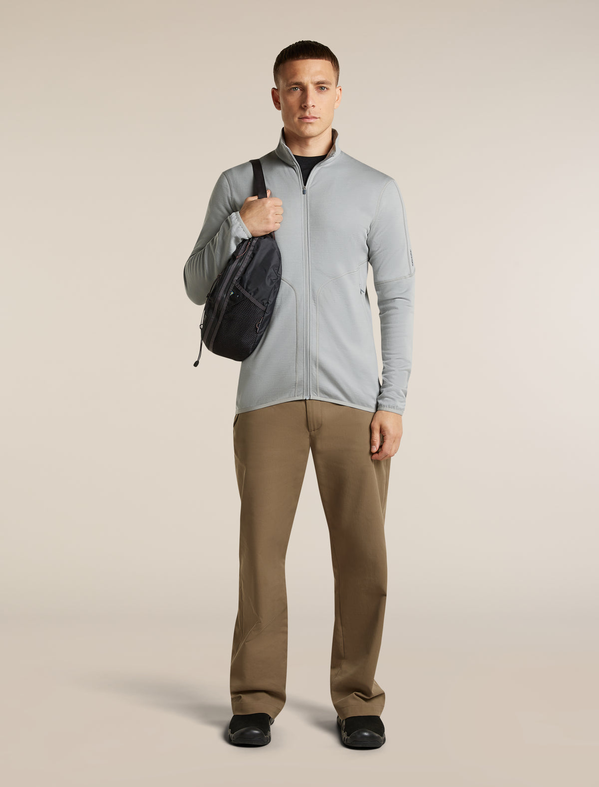 Haut à capuchon à glissière 560 RealFleece™ Elemental en mérinos pour hommes  - 4