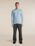 Men's Merino 560 RealFleece™ Elemental Long Sleeve Zip Hoodie Zinc Blue - 3