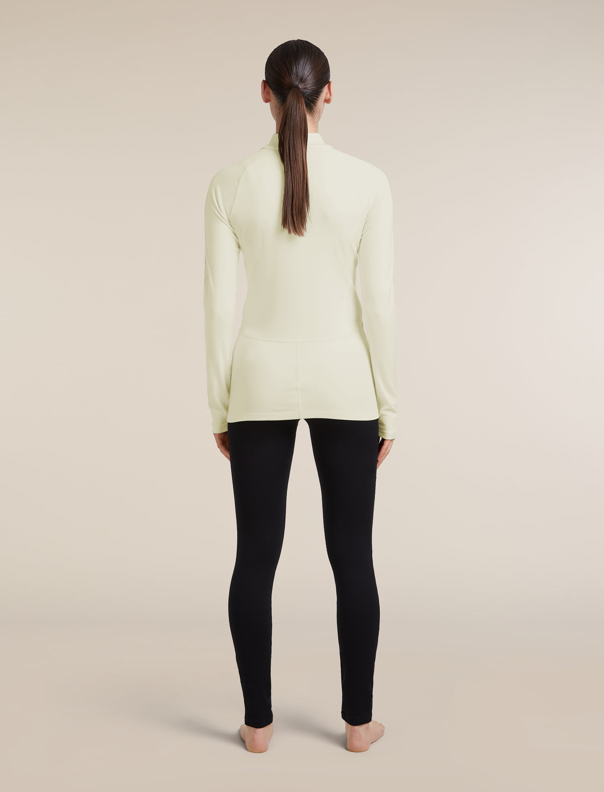 Women's 300 MerinoFine™ Polar Long Sleeve Half Zip Undyed - 7
