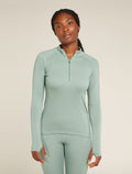 Haut isotherme à manches longues et demi-glissière Polar MerinoFine™ 300 Women's  - 1