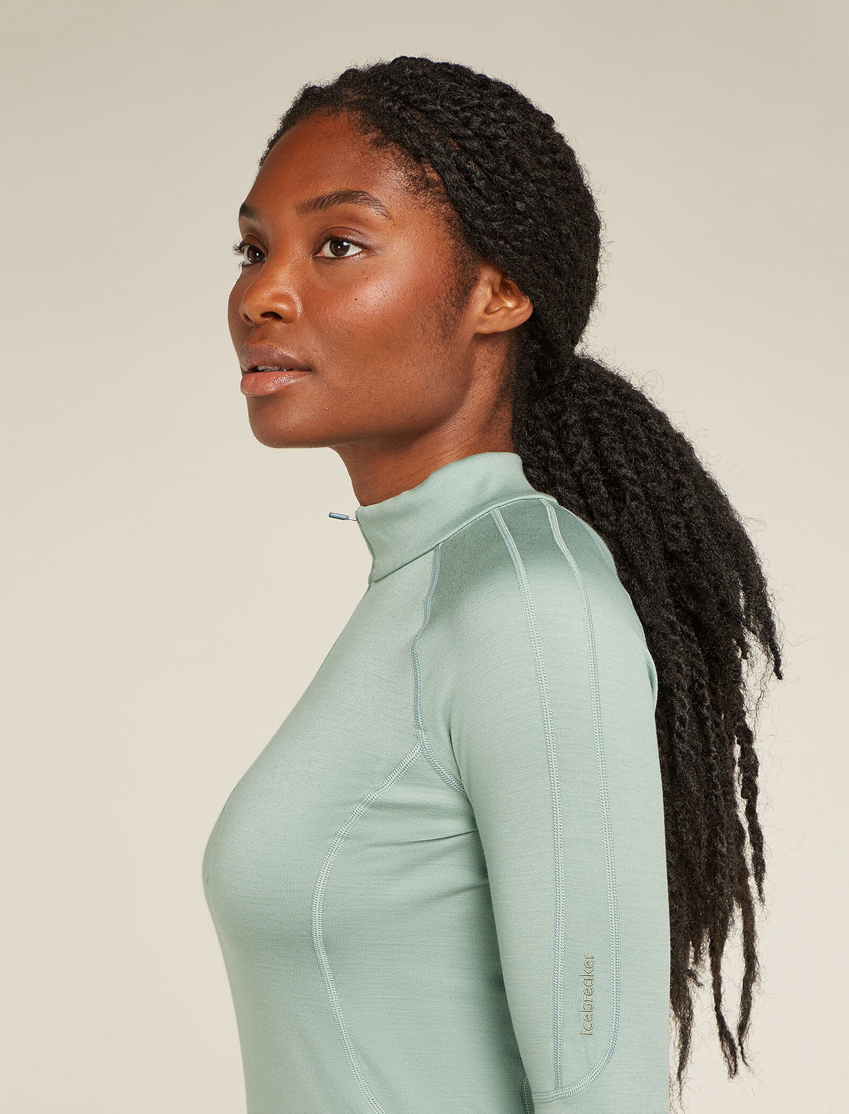 Haut isotherme à manches longues et demi-glissière Polar MerinoFine™ 300 Women's  - 5