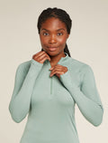 Haut isotherme à manches longues et demi-glissière Polar MerinoFine™ 300 Women's  - 6
