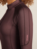 Women's 300 MerinoFine™ Polar Long Sleeve Half Zip Thermal Top Java - 7