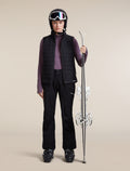 Women's 300 MerinoFine™ Polar Long Sleeve Half Zip Grey Plum - 4