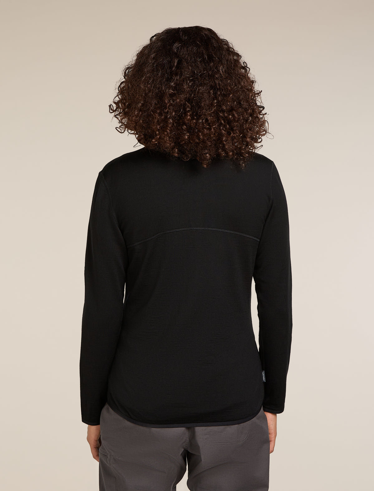 Women's Merino 560 Realfleece™ Elemental Long Sleeve Zip Hoodie Black - 2