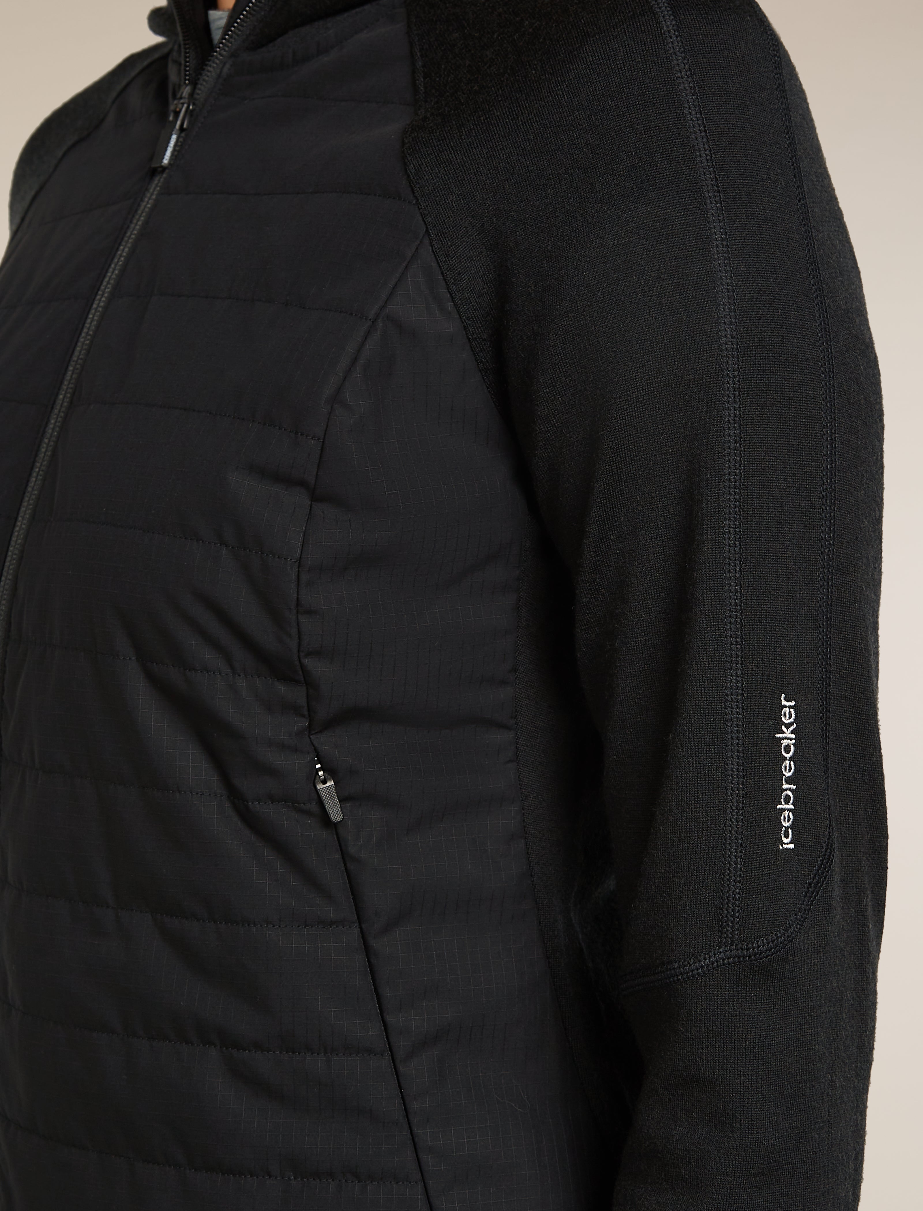 Icebreaker Men Quantum Iii Ls Zip Hoodie Lana Merino - Trekking Sweatshirts | Nencini Sport Icebreaker Men Quantum Iii Ls Zip Hoodie Lana Merino - Trekking Sweatshirts | Nencini Sport