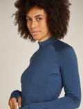 Robe à manches longues et demi-glissière 260 Granary en mérinos Women's  - 3