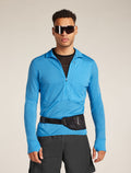 Men's Merino Blend 200 Realfleece™ Descender Long Sleeve Half Zip Top Arctic - 5